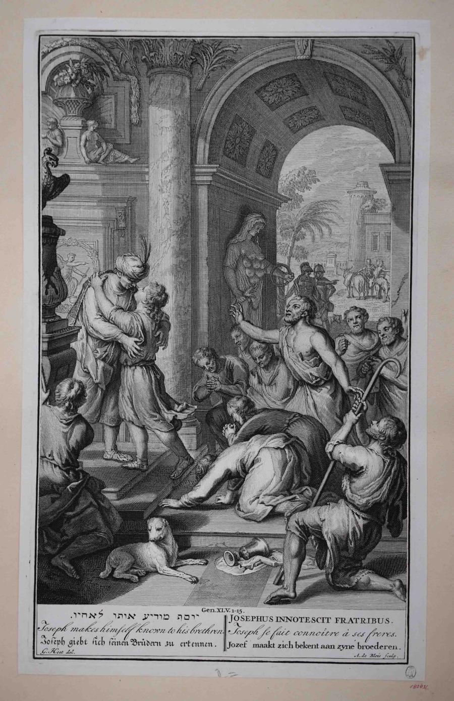 Joseph Revealig Himself to his Brothers