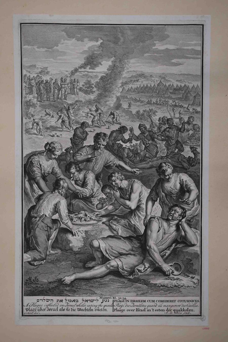 Israelites Get Sick from the Quails they Eat