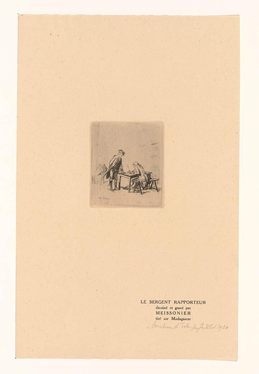 Le sergent rapporteur