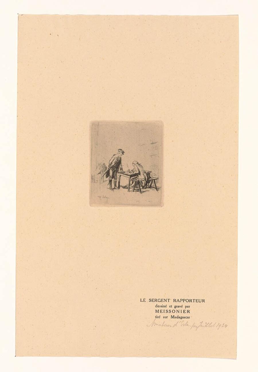Le sergent rapporteur