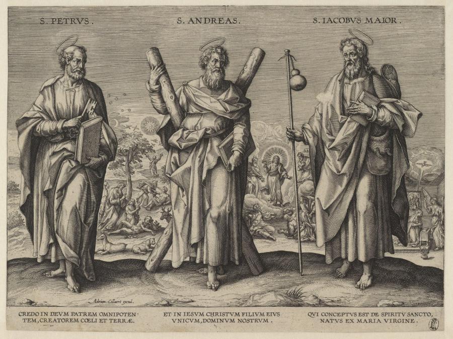 Petrus, Andreas, Jacobus Major