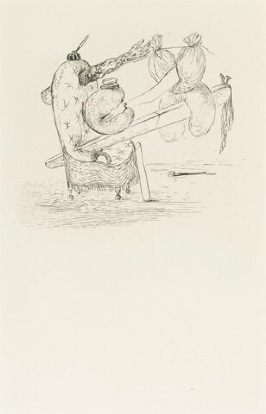 Illustratie bij 'Les chants de Maldoror'