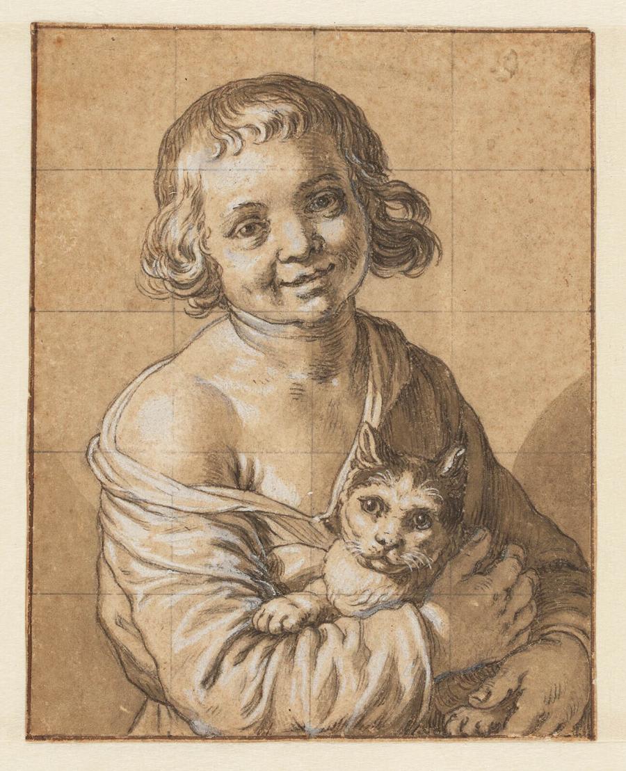 Boy with a Cat