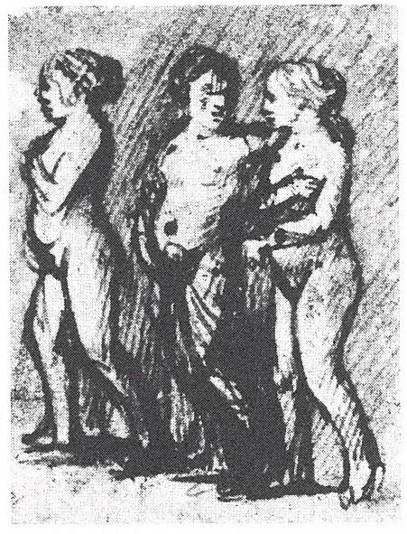 The Three Godesses of the Judgement of Paris