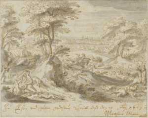 battle-scene-in-a-landscape