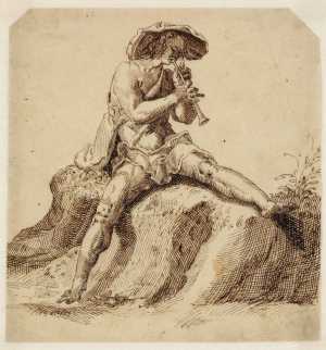 shepherd-seated-on-a-hill-playing-his-flute