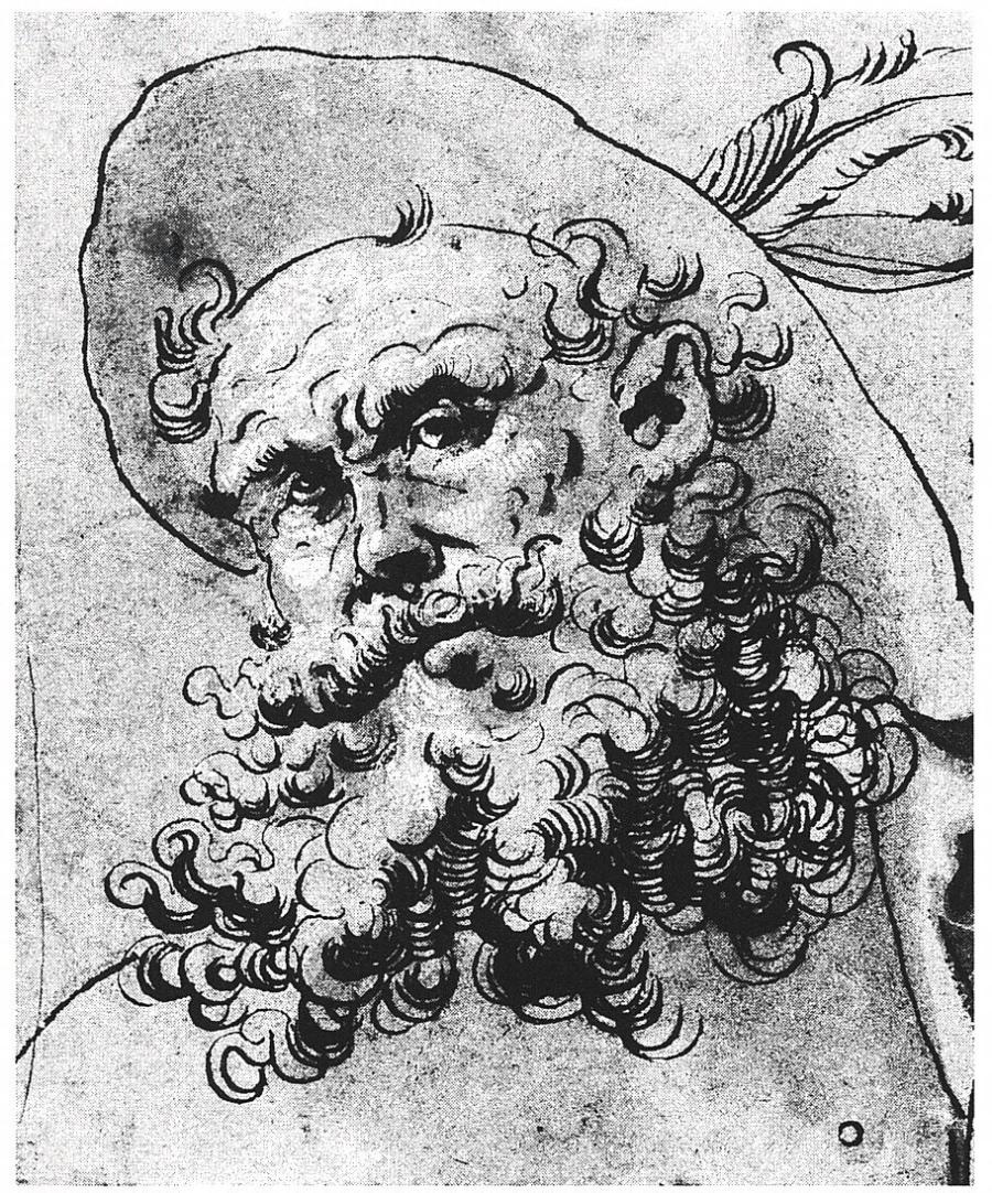 Portrait of a Bearded Man with a Hat