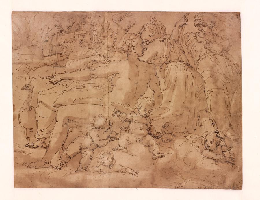 Detail uit 'De val der giganten'