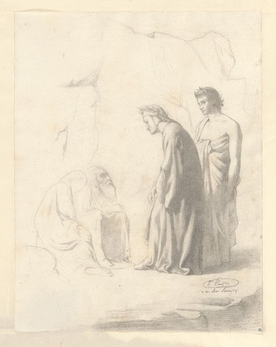 Dante en Vergilius in de hel