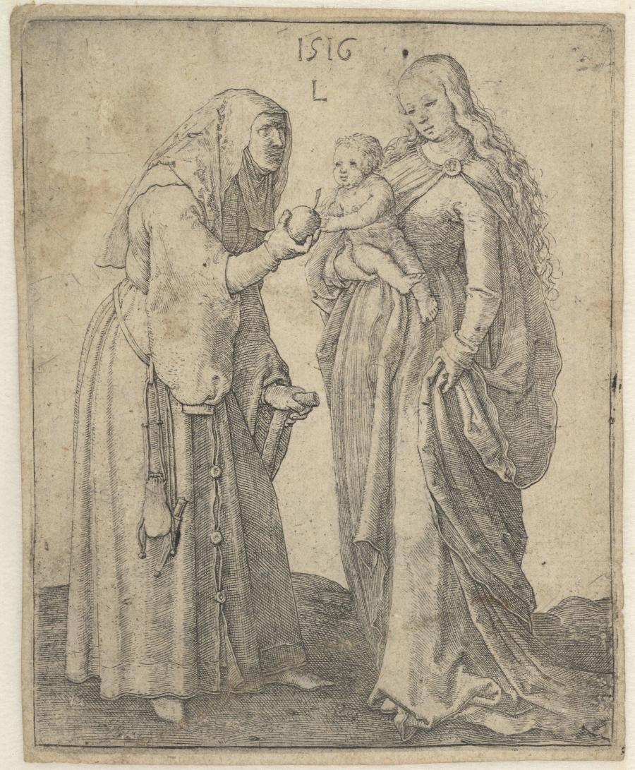 The Virgin with Child and Saint Anna