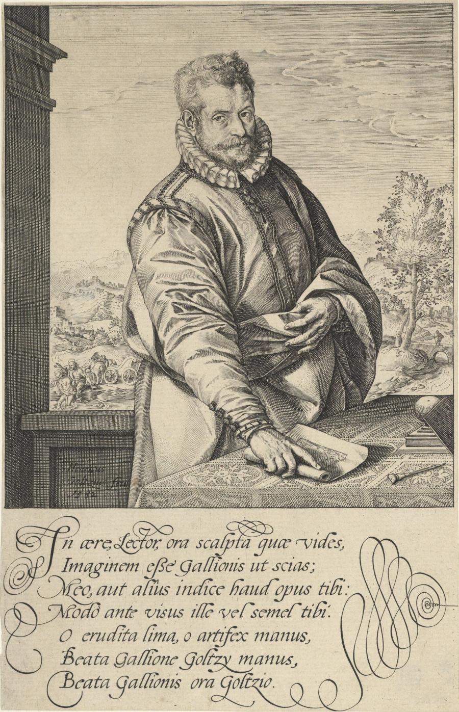 Portrait of Philips Galle