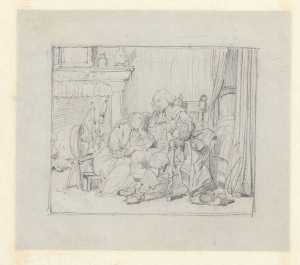 cavalier-with-a-woman-in-an-interior-possibly-oliver-cromwell-and-his-daughter