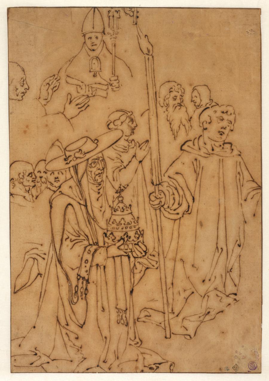 Figuren uit de Mis van de Heilige Gregorius