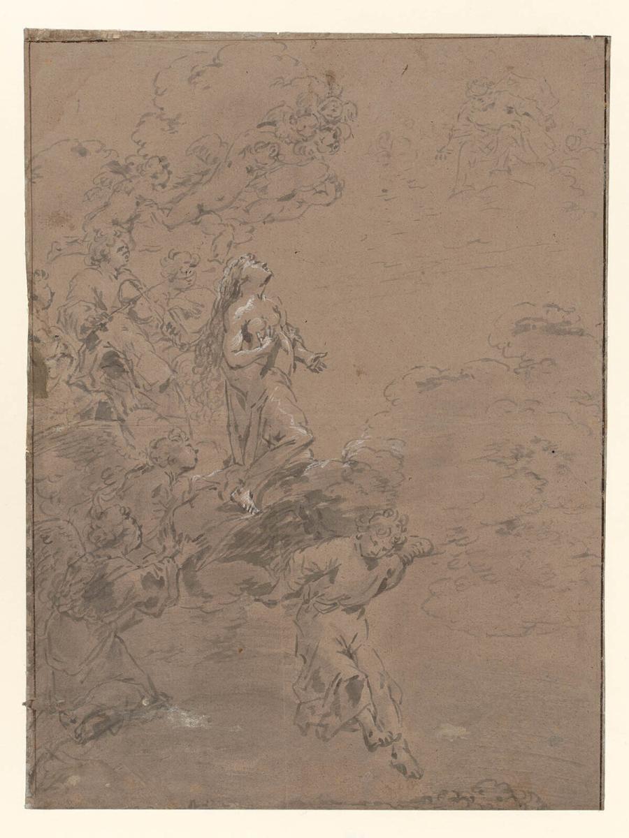St Cecilia Surrounded by Angels