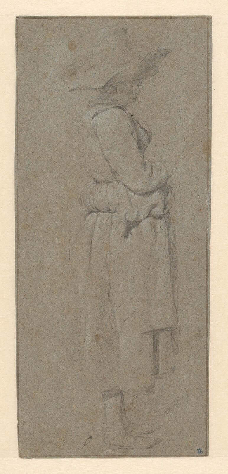 Staande vrouw