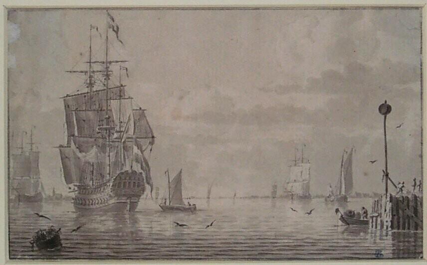 Sail Boats near the Coast of Holland