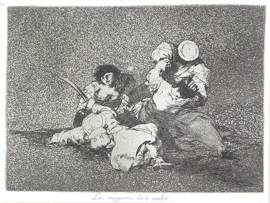 Las mugeres dan valor (De vrouwen tonen hun moed)