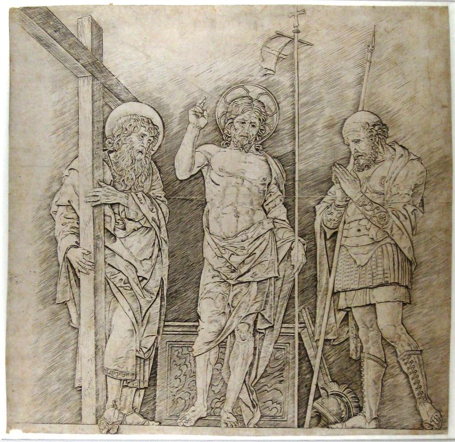 The Risen Christ with Saint Andrew and Saint Longinus