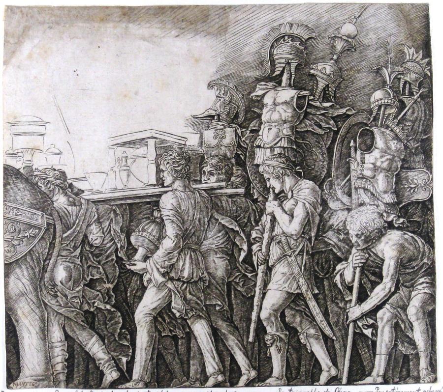 Triumph of Caesar: Soldiers Carrying Trophies