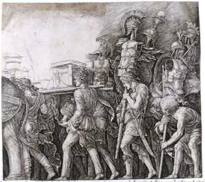 de-triomftocht-van-caesar-soldaten-dragen-trofeeen