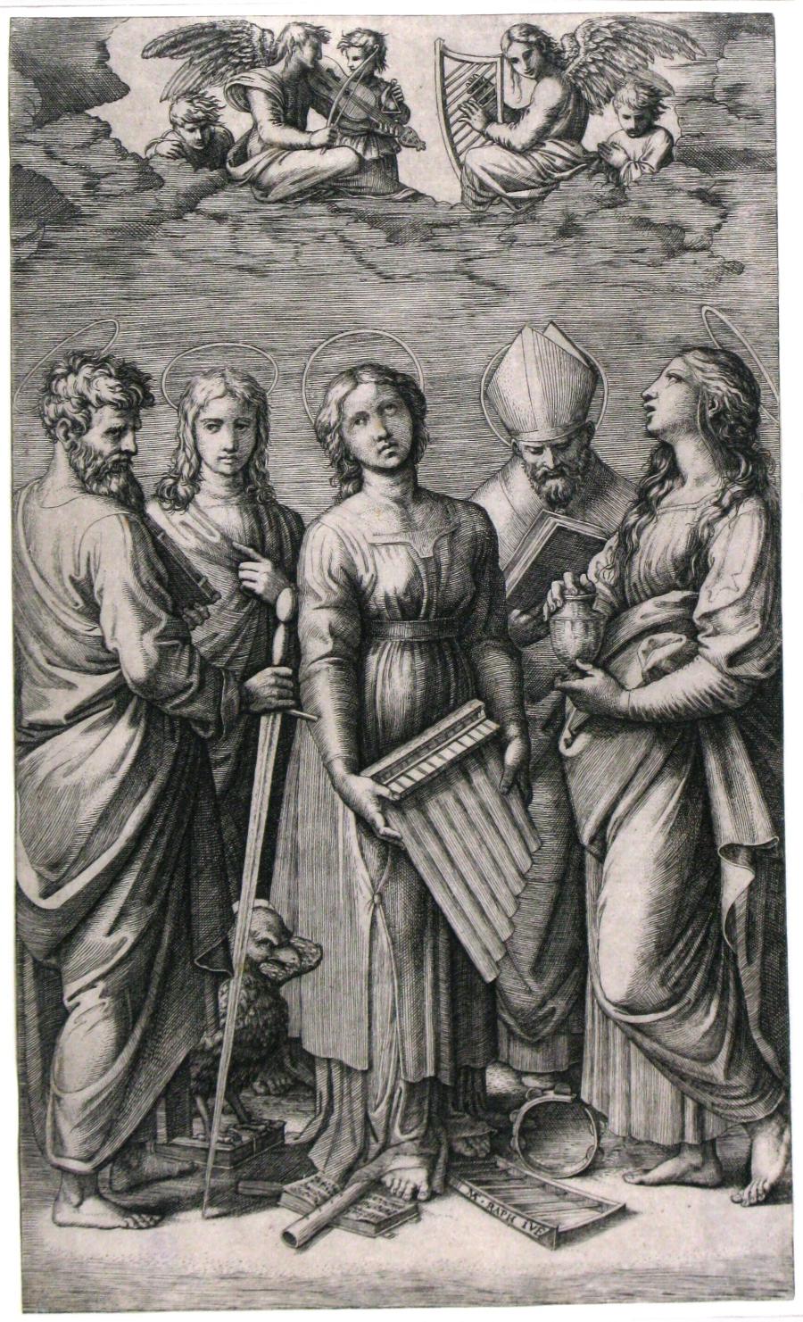 De heilige Cecilia