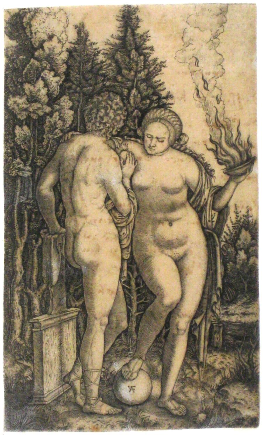 Man and Woman with a Ball