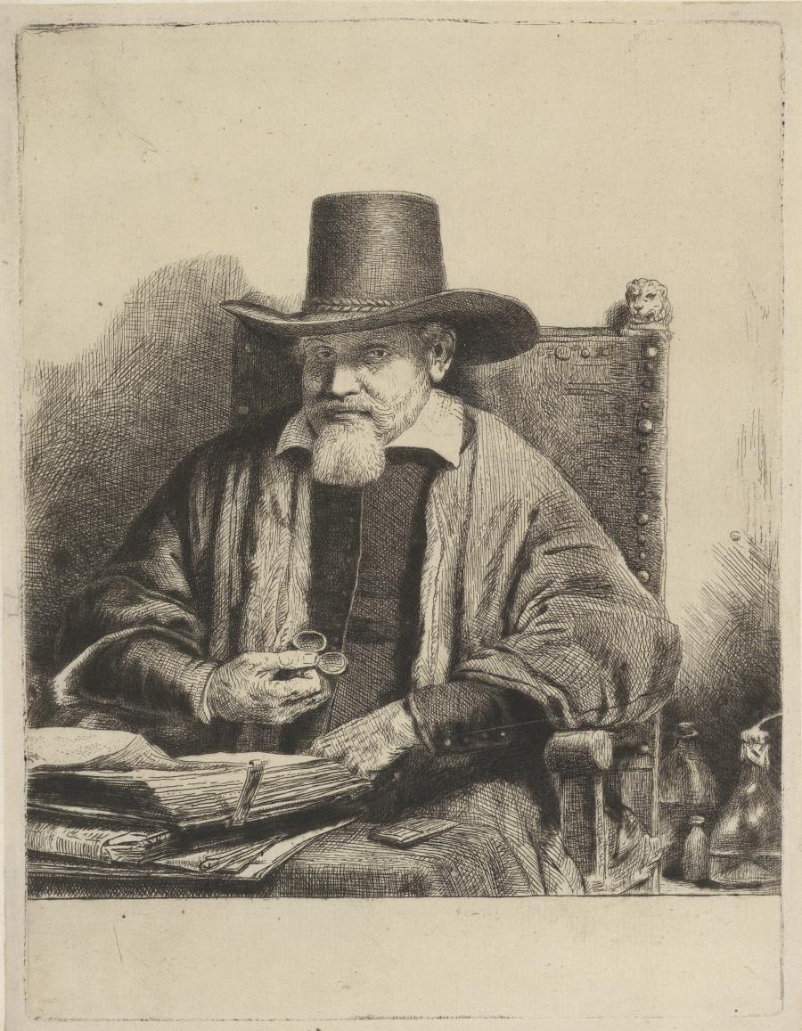 Portret van Arnold Tholinx