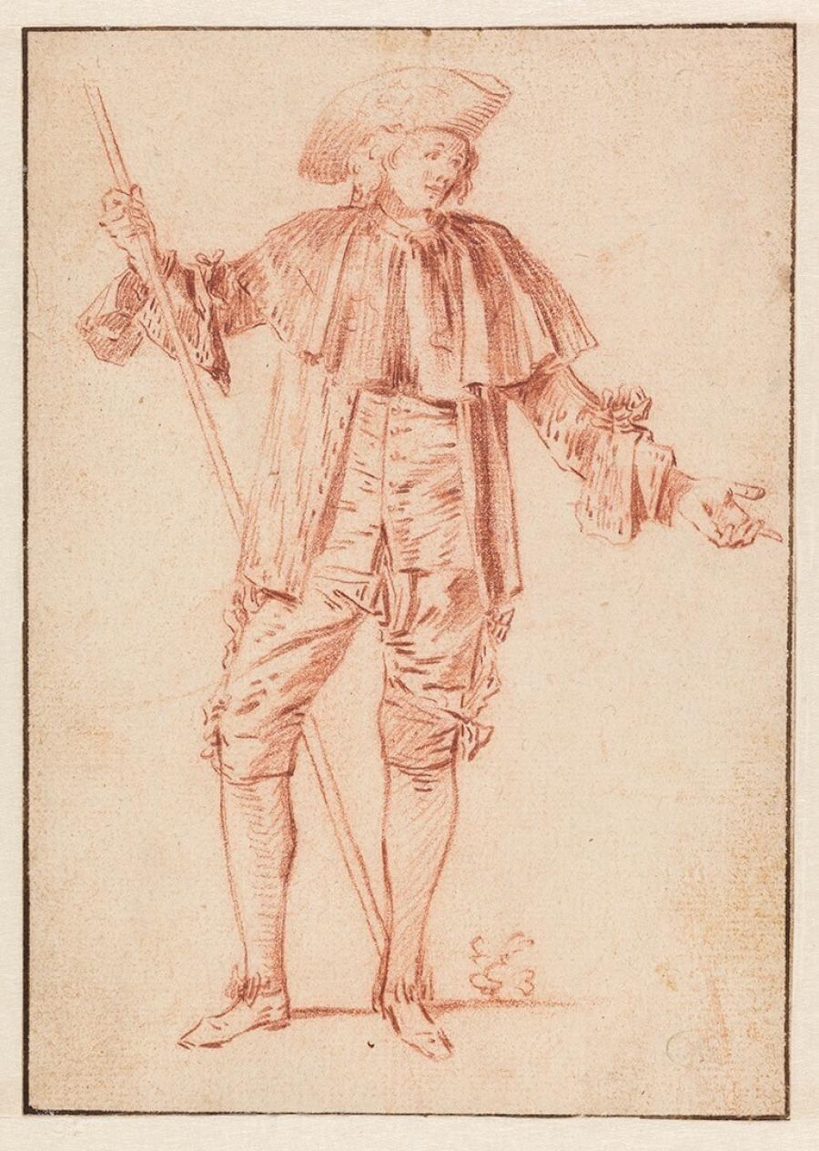 Standing Man with a Stick