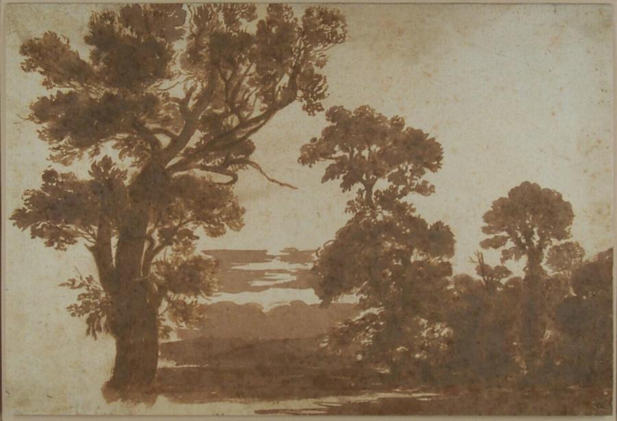 Landscape with Trees