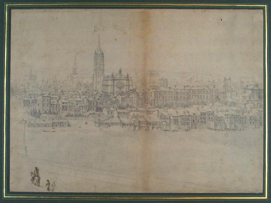 Distant View of a City
