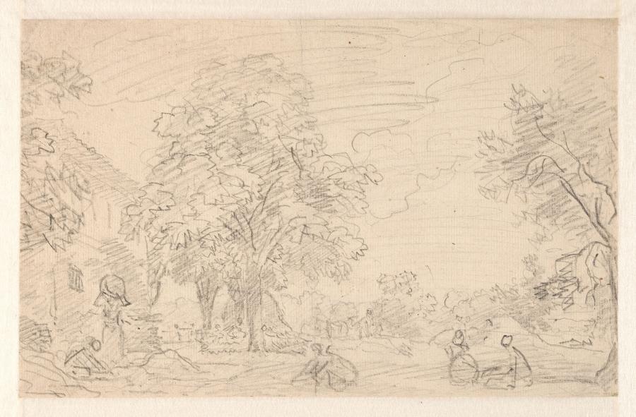 Landscape with Washerwomen