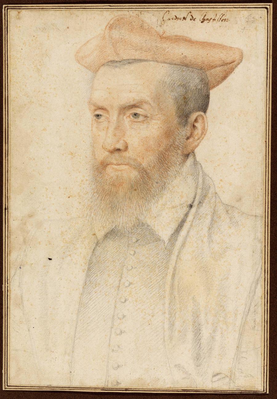 Portrait of Odet de Coligny (1517-1571), Cardinal De Chastillon
