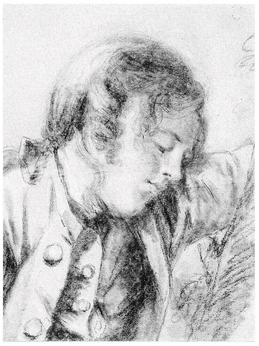 Portrait of a Young Man, Facing Right