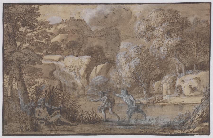 Landscape with Pan and Syrinx
