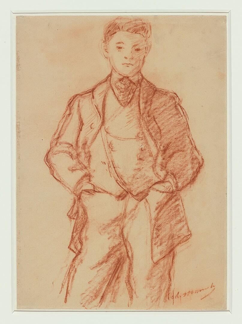 Portret van Léon Koëlla-Leenhoff