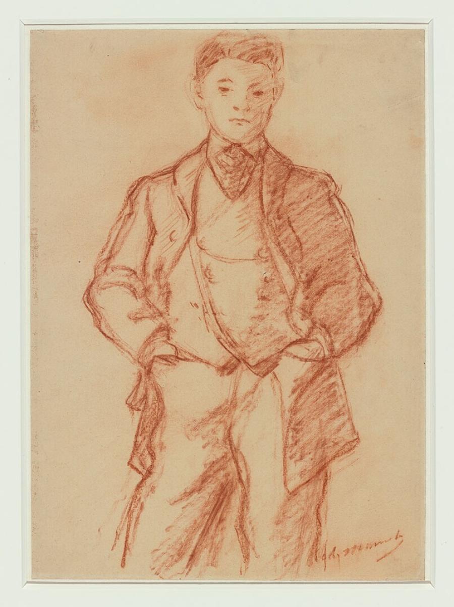 Portret van Léon Koëlla-Leenhoff