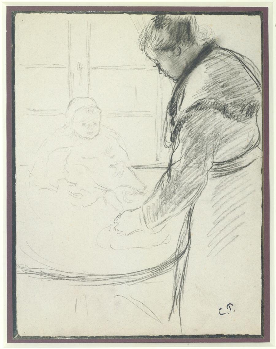 Mother and Child at the Window