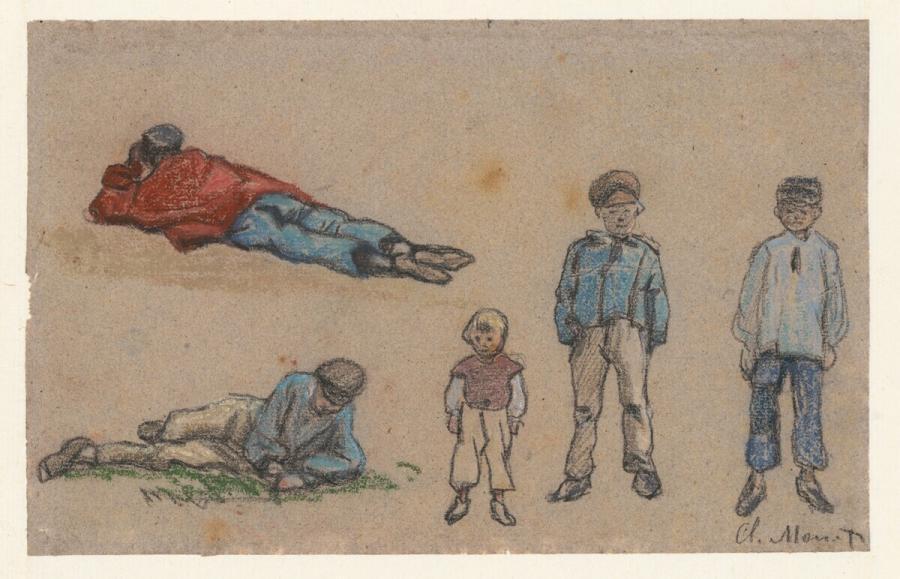 Study of Five Boys