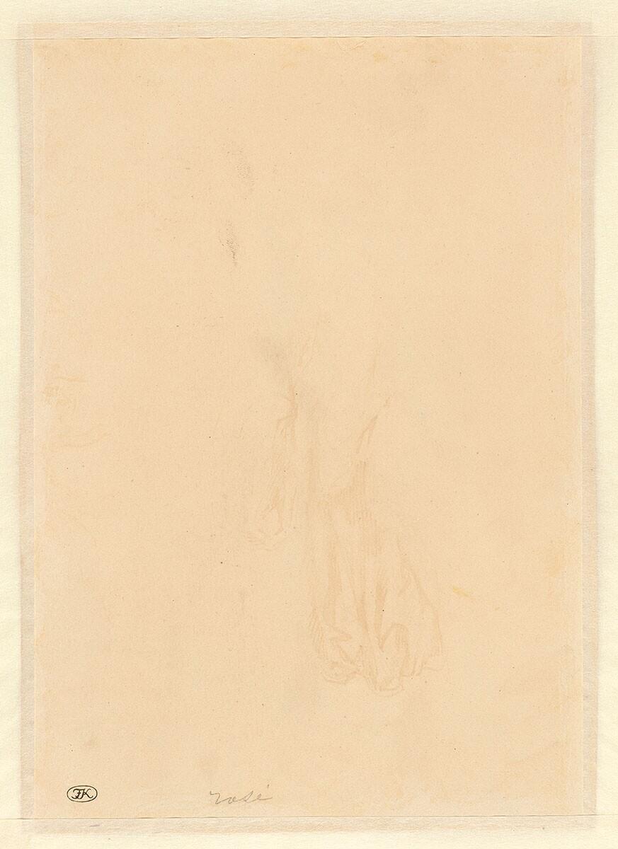Sketch of a Drapery
