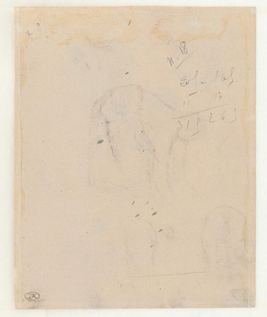 Female Figure Bending Down