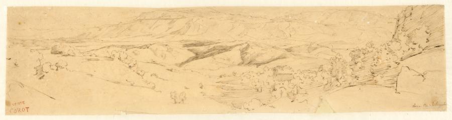 View of the Campagna near Olevano