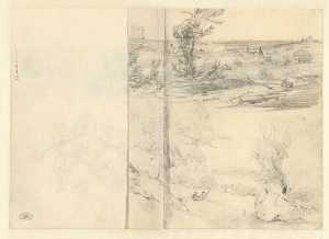 twee-landschapschetsjes