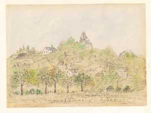 dorp-tegen-een-heuvel-mogelijk-auvers-sur-oise-frankrijk
