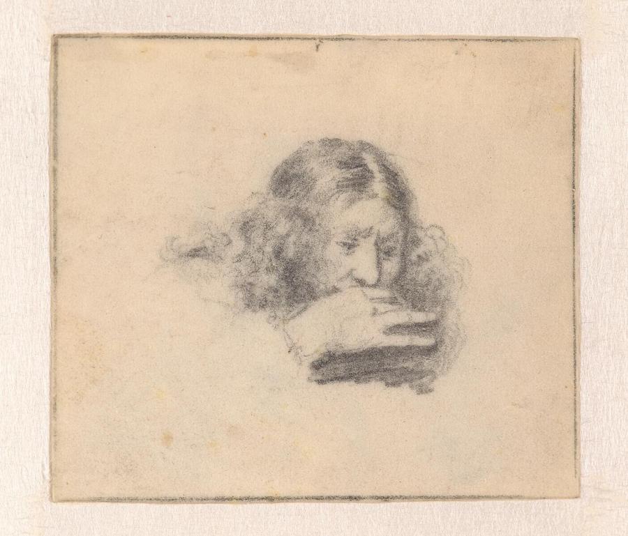 Study of a Man Eating an Oyster