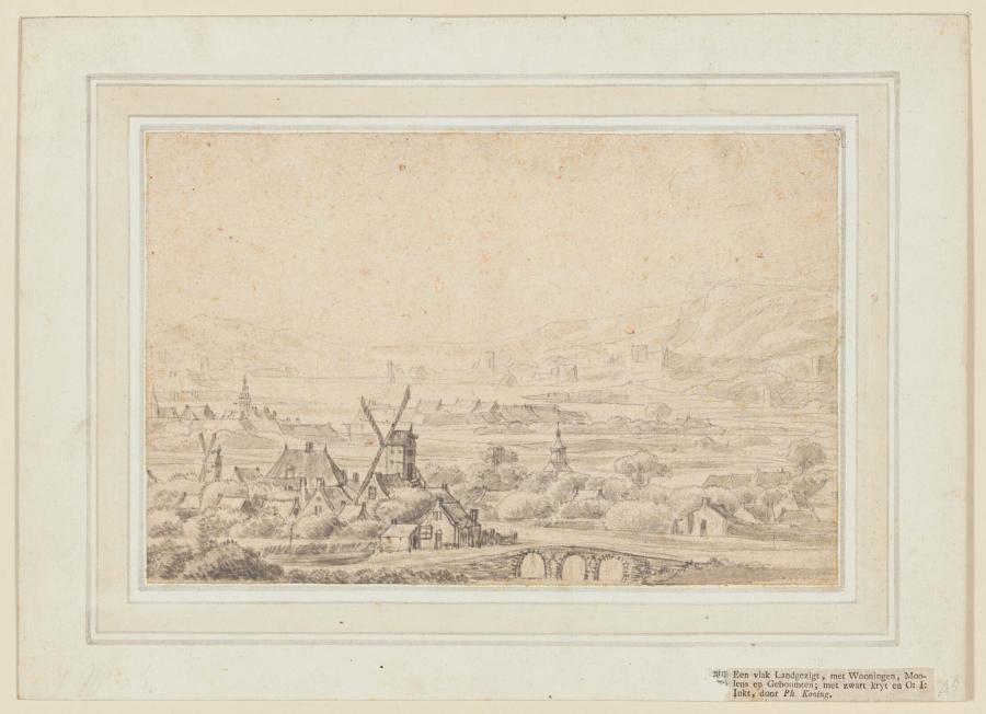 Riverscape with Many Villages