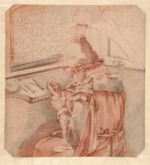 young-miniature-painter-at-work-sitting-at-a-window