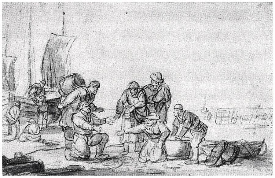 Fishermen on the Beach