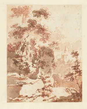 rocky-landscape-with-a-church-in-the-background