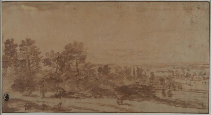 Landscape with Figures in the Foreground
