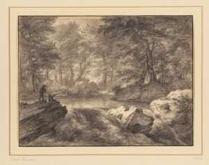 lake-in-a-forest-with-fishermen